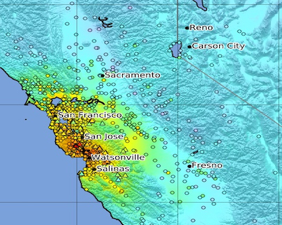 1989 loma prieta earthquake map