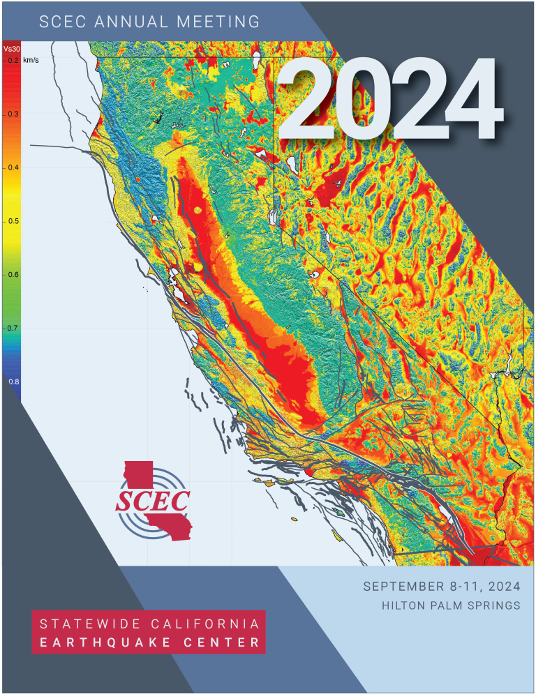 2024 SCEC Annual Meeting Program Cover